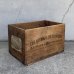 画像1: VINTAGE ANTIQUE WOOD CRATE WOODEN BOX ヴィンテージ アンティーク ウッドボックス 木箱 / コレクタブル 収納 ケース ガレージ ガーデニング 百科事典 店舗什器 アメリカ USA  (1)