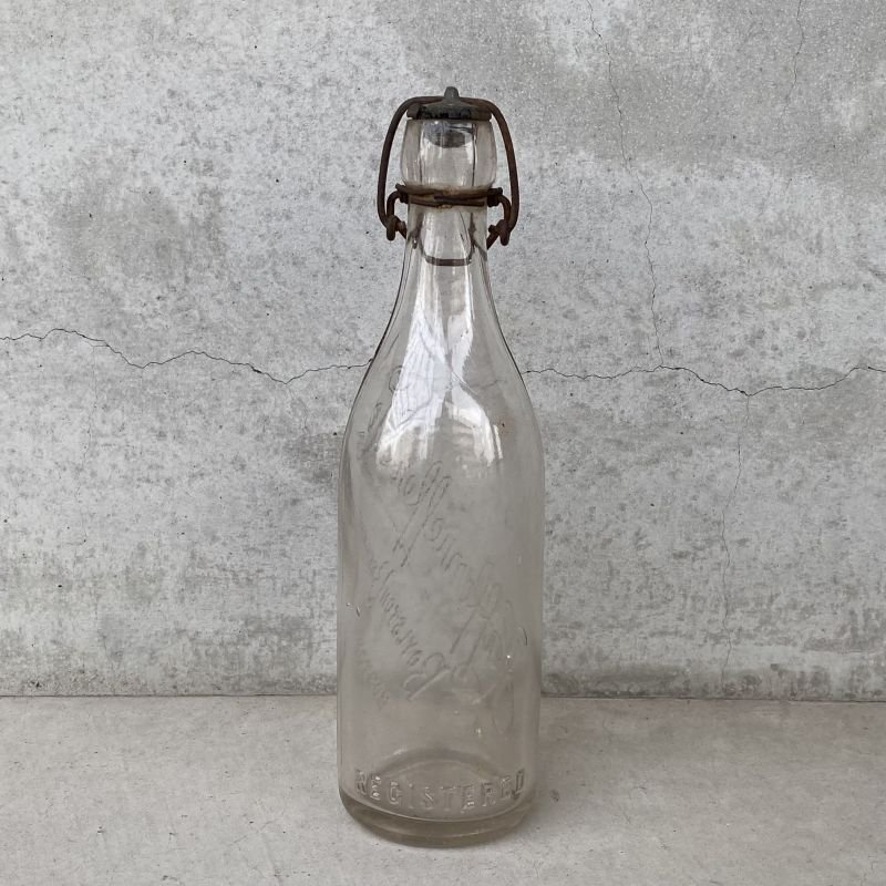 画像2: VINTAGE ANTIQUE BOYLSTON BREWERY ヴィンテージ アンティーク ガラス瓶 ボトル / ガラス ディスプレイ インテリア BAR アメリカ USA