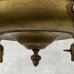 画像3: VINTAGE ANTIQUE ヴィンテージ アンティーク シャンデリア 吊り下げライト / 4灯 ライト シーリングライト ブラス 真鍮 天井照明 店舗什器 アメリカ USA  