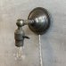 画像1: VINTAGE ANTIQUE LAMP LIGHT WALL LAMP ヴィンテージ アンティーク ライト ウォールランプ 壁付け照明 ブラケットランプ / ランプ G.E 真鍮 店舗什器 アメリカ USA 14 (1)