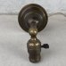 画像4: VINTAGE ANTIQUE LAMP LIGHT WALL LAMP ヴィンテージ アンティーク ライト ウォールランプ 壁付け照明 ブラケットランプ / ランプ 真鍮 店舗什器 アメリカ USA 13