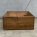 画像4: VINTAGE ANTIQUE WOOD CRATE WOODEN BOX ヴィンテージ アンティーク ウッドボックス 木箱 / コレクタブル 収納 ケース ガレージ ガーデニング ROBERT A.JOHNSTON CO. 店舗什器 アメリカ USA 