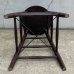 画像7: VINTAGE ANTIQUE STOOL CHAIR ヴィンテージ アンティーク スツール チェア 椅子 / インダストリアル ウッド 木製 家具 店舗 什器 アメリカ