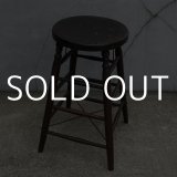 VINTAGE ANTIQUE STOOL CHAIR ヴィンテージ アンティーク スツール チェア 椅子 / インダストリアル ウッド 木製 家具 店舗 什器 アメリカ