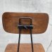 画像7: VINTAGE ANTIQUE TOLEDO CHAIR ヴィンテージ アンティーク トレド ドラフティングチェア 椅子 / インダストリアル ウッド アイアン 家具 木製 鉄 店舗 什器 UHL アメリカ (2)