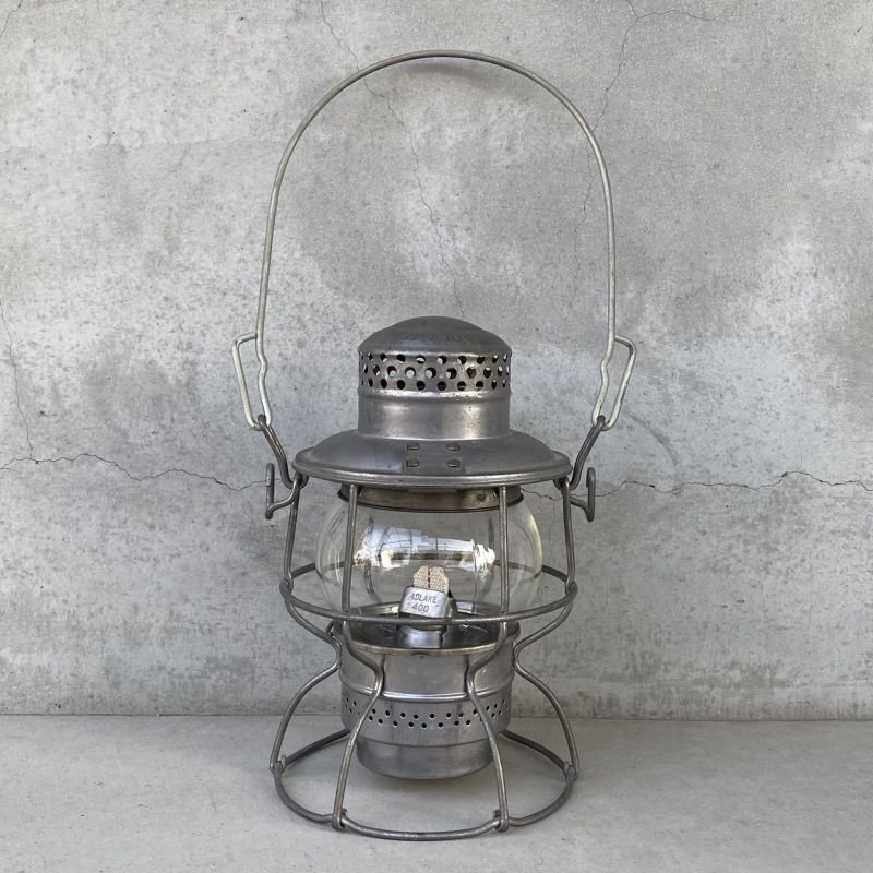 画像2: VINTAGE ANTIQUE ADLAKE KERO 400 IHB RAILROAD LANTERN ヴィンテージ アンティーク アドレイク レイルロード ランタン オイルランプ / キャンプ アウトドア デッドストック アメリカ USA (19)