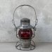 画像2: VINTAGE ANTIQUE ADLAKE KERO 400 RAILROAD LANTERN NYCS ヴィンテージ アンティーク アドレイク レイルロード ランタン オイルランプ / キャンプ アウトドア 赤色 アメリカ USA (20) (2)