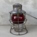 画像3: VINTAGE ANTIQUE ADLAKE KERO 400 RAILROAD LANTERN NYCS ヴィンテージ アンティーク アドレイク レイルロード ランタン オイルランプ / キャンプ アウトドア 赤色 アメリカ USA (20)