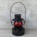 画像1: VINTAGE ANTIQUE HANDLAN ST.LOUIS RAILROAD LANTERN ヴィンテージ アンティーク レイルロード ランタン オイルランプ / キャンプ アウトドア 赤色ホヤ アメリカ USA (2) (1)