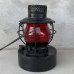 画像3: VINTAGE ANTIQUE HANDLAN ST.LOUIS RAILROAD LANTERN ヴィンテージ アンティーク レイルロード ランタン オイルランプ / キャンプ アウトドア 赤色ホヤ アメリカ USA (2)