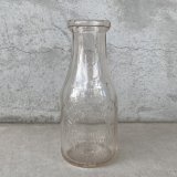 VINTAGE ANTIQUE BOTTOLE ヴィンテージ アンティーク ガラス瓶 ボトル  /  ガラス ディスプレイ インテリア ミルク瓶 アメリカ USA