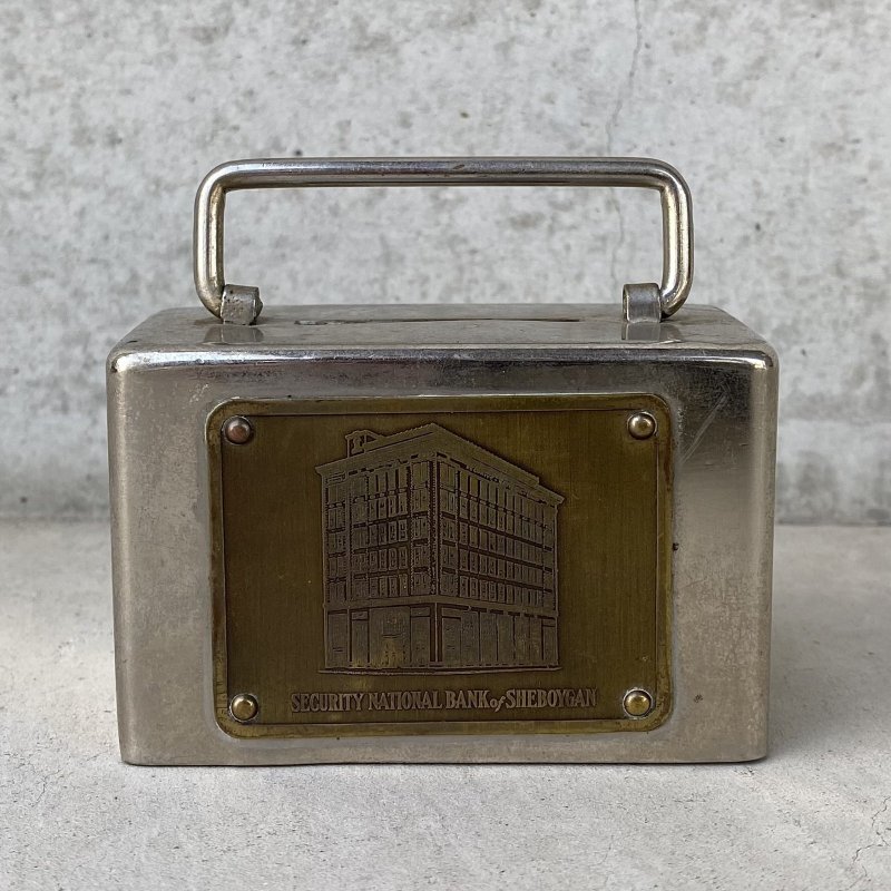 画像2: VINTAGE ANTIQUE COIN BANK ヴィンテージ アンティーク コインバンク 貯金箱 / コレクタブル オブジェ インテリア ノベルティー 銀行 アメリカ USA (3)