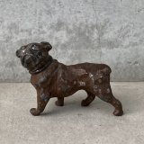 VINTAGE ANTIQUE BULLDOG  OBJECT ヴィンテージ アンティーク ブルドッグ オブジェ / コレクタブル ディスプレイ インテリア 犬 置物 小物 雑貨 アメリカ USA