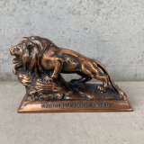 VINTAGE ANTIQUE LION OBJECT ヴィンテージ ライオン オブジェ / コレクタブル ディスプレイ インテリア  置物 小物 雑貨 アメリカ USA (1)