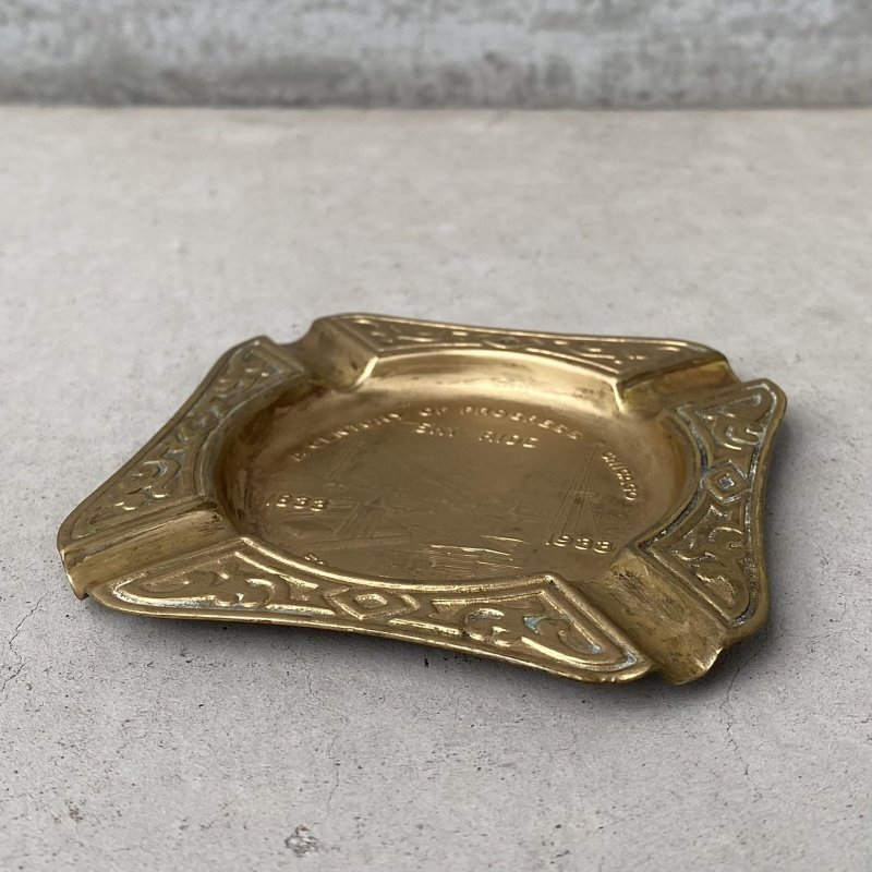 画像3: VINTAGE ANTIQUE CHICAGO WORLD'S FAIR ASHTRAY 1933 ヴィンテージ アンティーク シカゴ万国博覧会 アッシュトレイ 灰皿 / コレクタブル アドバタイジング 雑貨 アメリカ