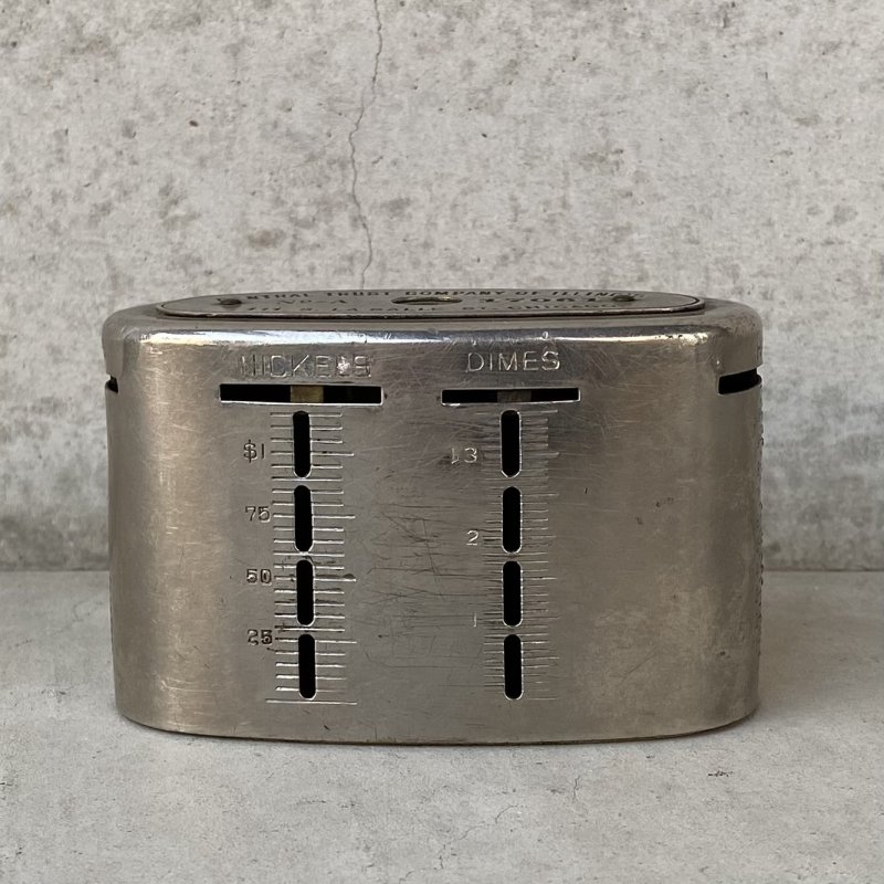 画像2: VINTAGE ANTIQUE COIN BANK ヴィンテージ アンティーク コインバンク 貯金箱 / コレクタブル オブジェ インテリア ノベルティー 銀行 アメリカ USA (9)