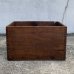 画像4: VINTAGE ANTIQUE WOOD CRATE WOODEN BOX WHITTEMORE BROS Co ヴィンテージ アンティーク ウッドボックス 木箱 / コレクタブル 収納 ケース 革靴 ガレージ ガーデニング 店舗什器 アメリカ USA 