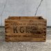 画像3: VINTAGE ANTIQUE WOOD CRATE WOODEN BOX JAQUES MFG Co ヴィンテージ アンティーク ウッドボックス 木箱 / コレクタブル 収納 ケース ベーキングパウダー ガレージ ガーデニング 店舗什器 アメリカ USA 