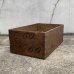 画像1: VINTAGE ANTIQUE WOOD CRATE WOODEN BOX SIMON BROS INC ヴィンテージ アンティーク ウッドボックス 木箱 / コレクタブル 収納 ケース ガレージ ガーデニング 店舗什器 アメリカ USA  (1)