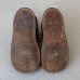 画像2: VINTAGE ANTIQUE CHILDREN'S KID'S LEATHER SHOES ヴィンテージアンティーク 子供用革靴 / コレクタブル ディスプレイ インテリア オブジェ キッズ レザー 靴 雑貨 アメリカ (2)