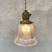 画像8: VINTAGE ANTIQUE LAMP ヴィンテージ アンティーク 吊り下げライト / ライト ペンダントライト ガラスシェード  スカート 天井照明 アメリカ