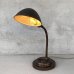 画像10: VINTAGE ANTIQUE DESKLAMP ヴィンテージ アンティーク デスクランプ スタンドライト 卓上ライト 照明 / グースネック インダストリアル アイアン 鉄 店舗什器 アメリカ