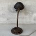 画像2: VINTAGE ANTIQUE DESKLAMP ヴィンテージ アンティーク デスクランプ スタンドライト 卓上ライト 照明 / グースネック インダストリアル アイアン 鉄 店舗什器 アメリカ (2)