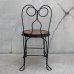 画像3: VINTAGE ANTIQUE KIDS CHAIR PARLOR CHAIR ヴィンテージ アンティーク 椅子 アイスクリームチェア パーラーチェア / キッズ 子供用 家具 インテリア アイアン 店舗什器 アメリカ USA (2)