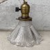 画像3: VINTAGE ANTIQUE LAMP ヴィンテージ アンティーク 吊り下げライト / ライト ペンダントライト ガラスシェード  スカート HUBBELL GE 天井照明 店舗什器 アメリカ (2)