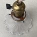 画像4: VINTAGE ANTIQUE LAMP ヴィンテージ アンティーク 吊り下げライト / ライト ペンダントライト ガラスシェード  スカート HUBBELL GE 天井照明 店舗什器 アメリカ (2)