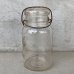 画像4: VINTAGE ANTIQUE BALL IDEAL JAR ヴィンテージ アンティーク ボール ジャー ガラス瓶 アメリカ / ワイヤー付き クリアー ディスプレイ ボトル 小物入れ 収納 店舗什器 (6)