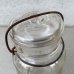 画像8: VINTAGE ANTIQUE BALL IDEAL JAR ヴィンテージ アンティーク ボール ジャー ガラス瓶 アメリカ / ワイヤー付き クリアー ディスプレイ ボトル 小物入れ 収納 店舗什器 (6)