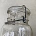 画像9: VINTAGE ANTIQUE BALL IDEAL JAR ヴィンテージ アンティーク ボール ジャー ガラス瓶 アメリカ / ワイヤー付き クリアー ディスプレイ ボトル 小物入れ 収納 店舗什器 (7)