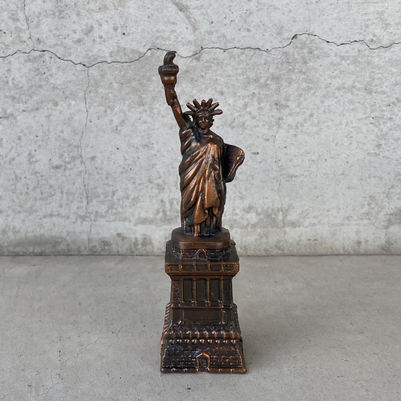 画像1: VINTAGE ANTIQUE STATUE OF LIBERTY  ヴィンテージ アンティーク 自由の女神 / コレクタブル オブジェ インテリア ディスプレイ 置物 雑貨 アメリカ (3)