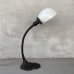 画像3: VINTAGE ANTIQUE DESKLAMP TREBOR MFG CO. ヴィンテージ アンティーク デスクランプ スタンドライト テーブルランプ 卓上ライト 照明 / ミルクガラスシェード グースネック アメリカ