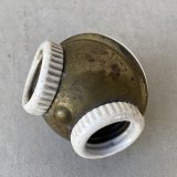 VINTAGE ANTIQUE BENJAMIN SOCKET ヴィンテージ アンティーク ベンジャミンソケット / ランプ ライト 2灯 コレクタブル 照明 アメリカ USA (2)