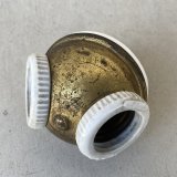 VINTAGE ANTIQUE BENJAMIN SOCKET ヴィンテージ アンティーク ベンジャミンソケット / ランプ ライト 2灯 コレクタブル 照明 アメリカ USA (5)