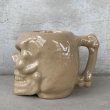 画像5: VINTAGE SKULL TIKI MUG ヴィンテージ ドクロ スカル マグカップ / 陶器 日本製 JAPAN (5)