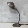 画像3: VINTAGE DESKLAMP ヴィンテージ デスクランプ デスクライト スタンドライト 卓上ライト アメリカ / インダストリアル グースネック 照明 工業用 USA (3)