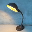 画像10: VINTAGE DESKLAMP ヴィンテージ デスクランプ デスクライト スタンドライト 卓上ライト アメリカ / インダストリアル グースネック 照明 工業用 USA (10)