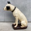 画像5: VINTAGE ANTIQUE VICTOR NIPPER ヴィンテージ アンティーク ビクター ニッパー 犬 オブジェ アメリカ / コレクタブル レコード 企業物 置物 蓄音機 USA (5)