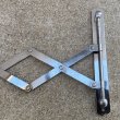 画像6: VINTAGE ANTIQUE SHAVING MIRROR SCISSOR ARM ヴィンテージ アンティーク シェービングミラー シザーアーム 鏡 壁付けミラー / 壁掛け ディスプレイ JAPAN (6)