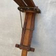 画像4: VINTAGE ANTIQUE DRYING RACK ヴィンテージ アンティーク ドライングラック 洗濯物干し アメリカ / インダストリアル ディスプレイ ウッド フォールディング 店舗什器 USA (1) (4)