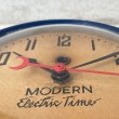 画像8: VINTAGE ANTIQUE MODERN ELECTRIC TIMES WALL CLOCK ヴィンテージ アンティーク ウォールクロック / アメリカ 壁掛け時計 インダストリアル  八角形 USA (8)