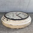 画像6: VINTAGE ANTIQUE  POSTAL TELEGRAH WALL CLOCK ヴィンテージ アンティーク ポスタルテレグラフ ハモンドクロック ウォールクロック 壁掛け時計 アメリカ / インダストリアル 白色 郵便局 店舗什器 USA (6)