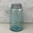 画像2: VINTAGE ANTIQUE BALL MASON JAR ヴィンテージ アンティーク ボール メイソンジャー ガラス瓶 アメリカ / 小物入れ 店舗什器 (7) (2)