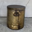 画像3: VINTAGE ANTIQUE TIN CAN LARD CAN ヴィンテージ アンティーク ラード 缶 / アドバタイジング オイル インダストリアル ガレージ ディスプレイ 収納 丸型 店舗什器 アメリカ (3)