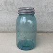 画像1: VINTAGE ANTIQUE BALL MASON JAR ヴィンテージ アンティーク ボール メイソンジャー ガラス瓶 アメリカ / ディスプレイ ボトル 小物入れ 店舗什器 (5) (1)