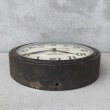 画像4: VINTAGE ANTIQUE WALL CLOCK ヴィンテージ アンティーク ウォールクロック 壁掛け時計 アメリカ / インダストリアル スクールクロック TYM-TEL 店舗什器 USA (4)