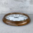 画像3: VINTAGE ANTIQUE WALL CLOCK THE STANDARD ELECTRIC TIME CO. ヴィンテージ アンティーク ウォールクロック 壁掛け時計 / インダストリアル スクールクロック 木製 ブラウン 茶色 店舗什器 アメリカ USA (3)